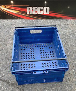 Used Blue Bale Arm Crates & Trays