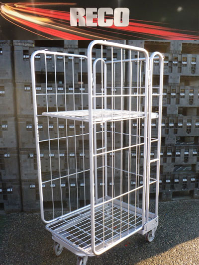 Used 3 Sided Rod A Frame Roll Cages With Shelf