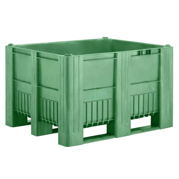 Solid Sided Green Dolav Pallet Box