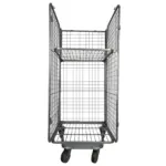 3 Sided Mesh Roll Cage with Middle Shelf