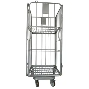4 Sided Rod Roll Cage with Middle Shelf