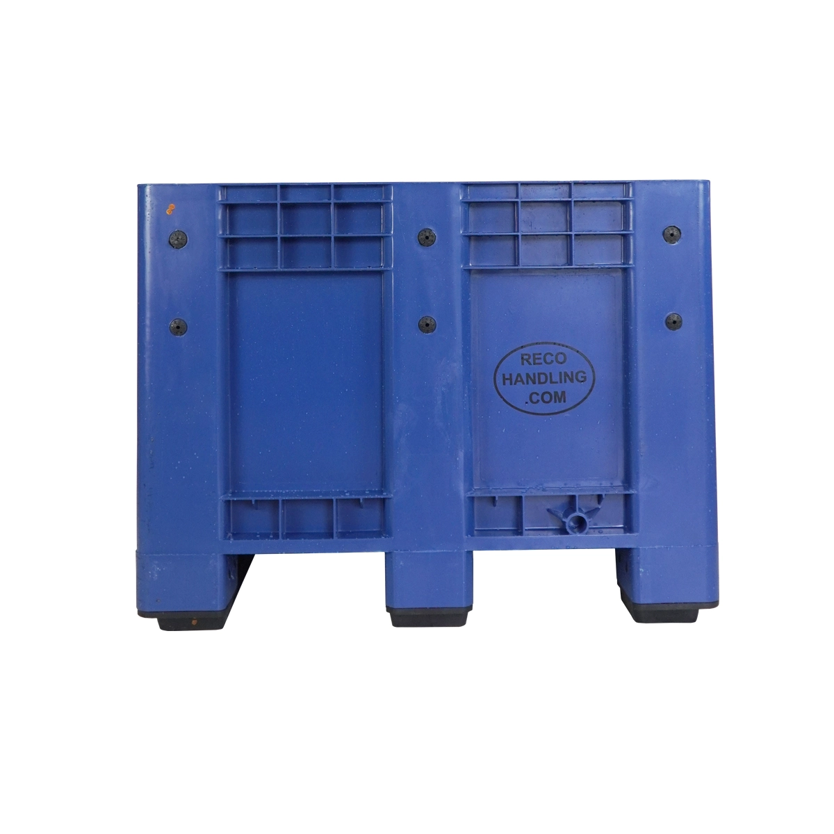 Solid Sided Blue Pallet Box