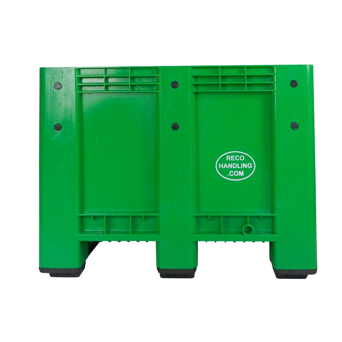New Solid Sided Green Pallet Box