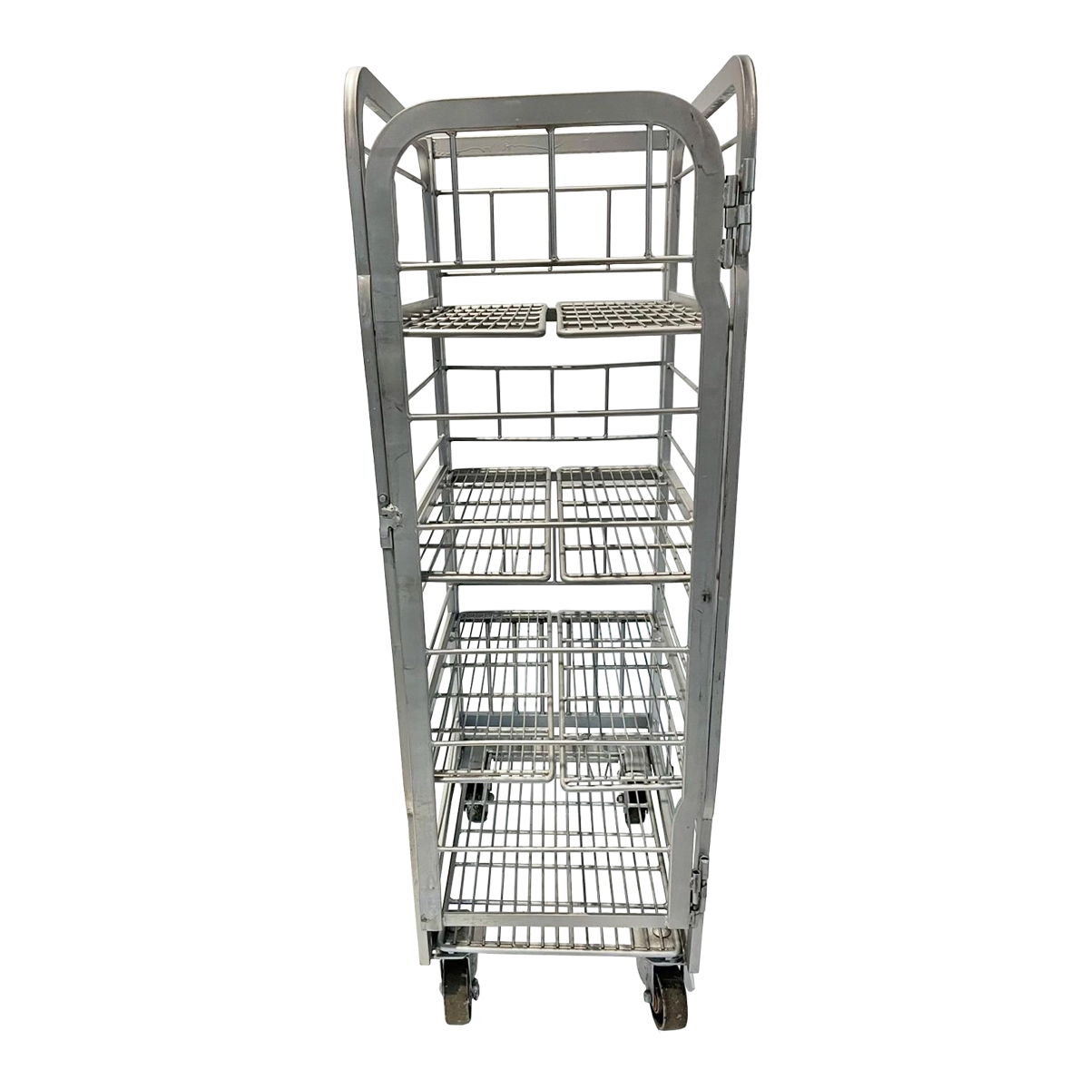 Reconditioned 4 Sided Milk Trolley Roll Cage