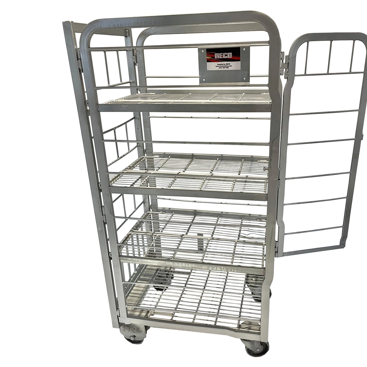 Reconditioned 4 Sided Dairy Trolley