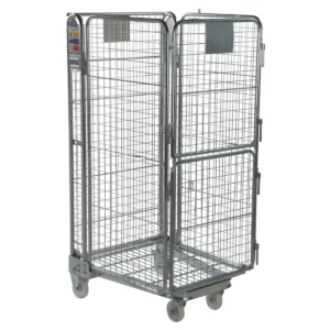 New Four Sided Roll Pallet - Split Gate